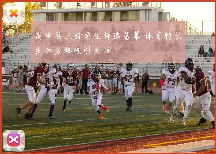 高中县三好学生评选落幕 体育特长生加分路径引关注